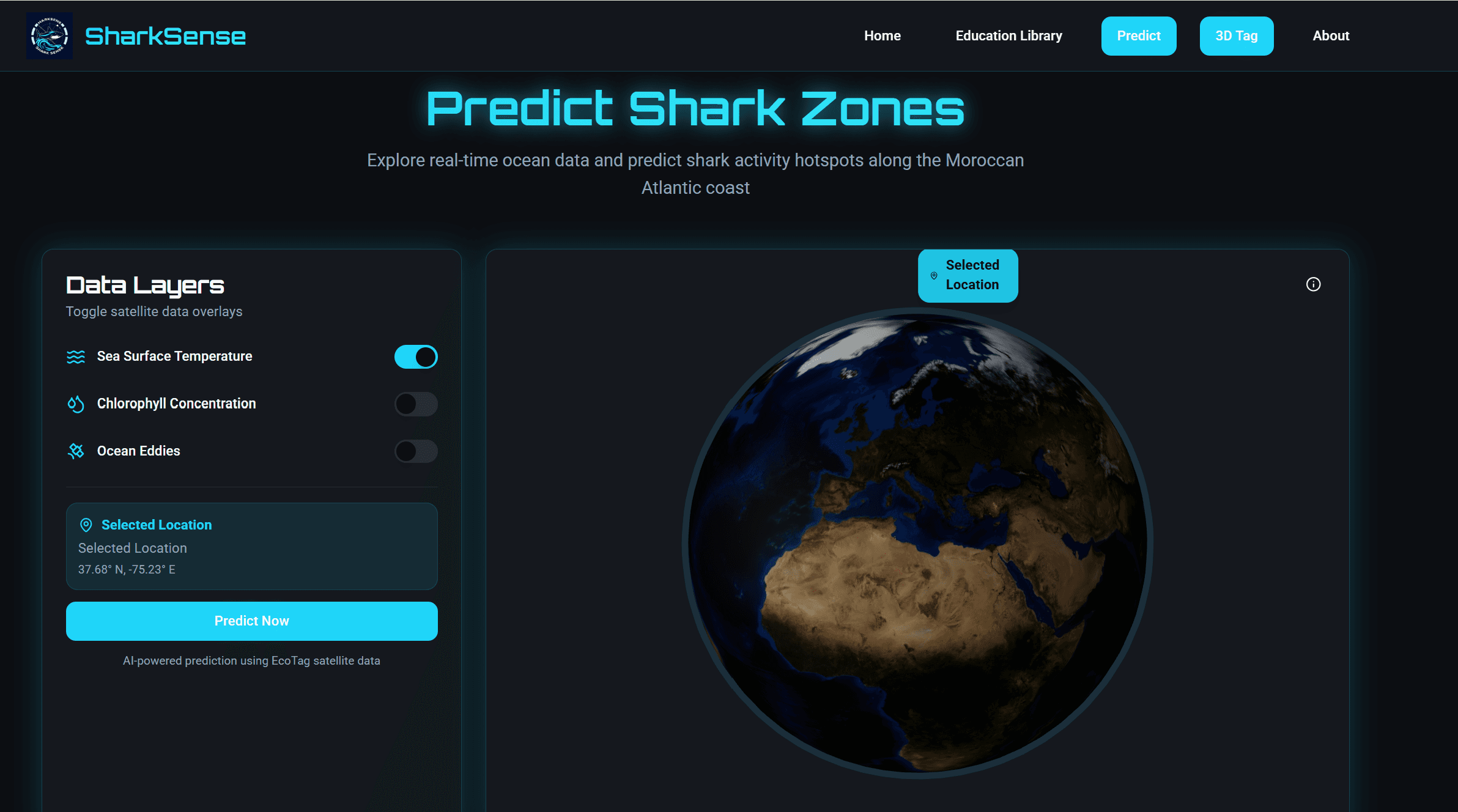 NASA Space Apps — Smart Shark Behaviour Tag